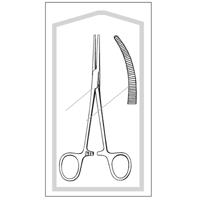 Econo Sterile Crile Forceps 5 1-2" - 96-2552
