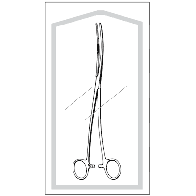 Econo Sterile Bozeman Forceps 10 1-4" - 96-2622
