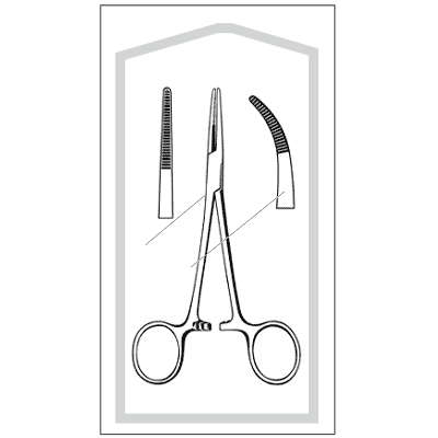 Econo Sterile Kelly Forceps 5 1-2" - 96-2653