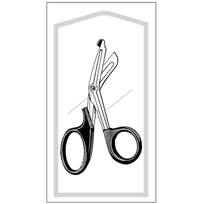 Econo Sterile Multi-Cut Utility Scissors 5 1-2" - 96-2701
