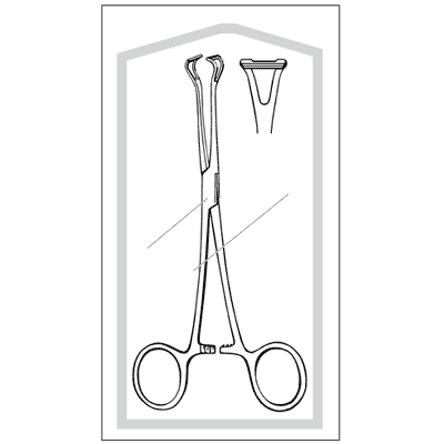 Econo Sterile Babcock Forceps 6 1-4" - 96-2705