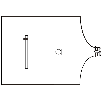 Laser Drapes 20" x 30" - 96-5160