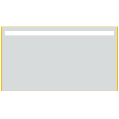 Utility Drapes With Tape 15" x 26" - 96-5406