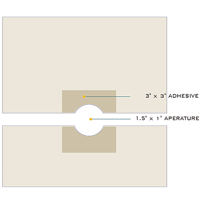 Refractive Drapes 16" x 10.7" - 96-S1022