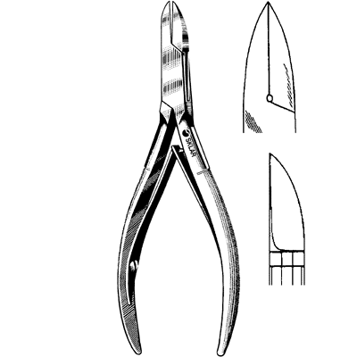 Littauer Cutting Forceps 4 1-2" - 97-1280