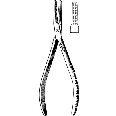 Platypus Nail Pulling Forceps 5 1-2" - 97-1315