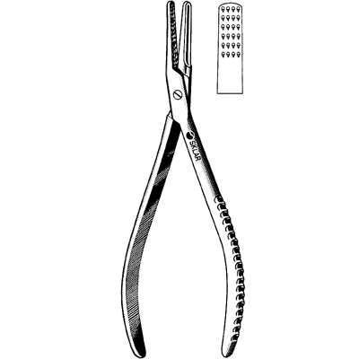 Platypus Nail Pulling Forceps 5 1-2" - 97-1318
