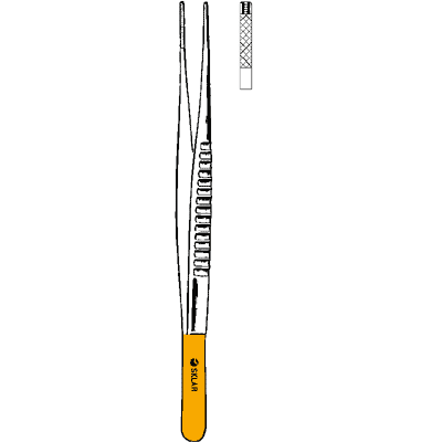 TC DeBakey Atraumatic Forceps 8" - 97-1540