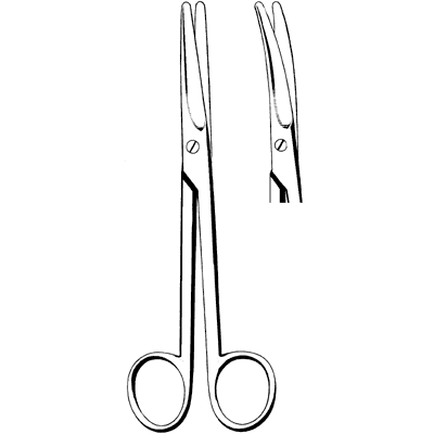 Merit Mayo Scissors 6 3-4" - 97-325
