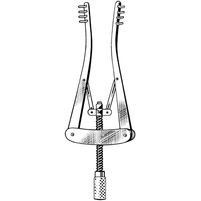 Merit Alm Retractor 2 3-4" - 97-384