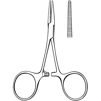 Merit Hartmann Mosquito Forceps 3 1-2" - 97-409