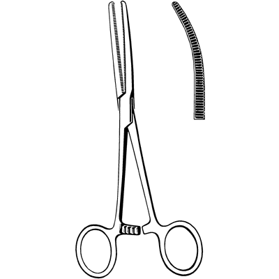 Merit Rochester-Pean Forceps 7 1-4" - 97-485