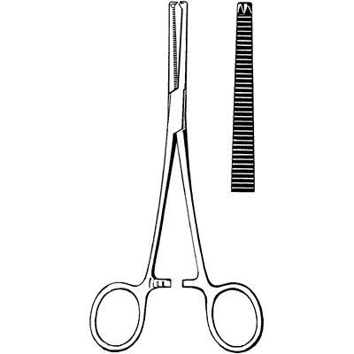 Merit Rochester-Ochsner Forceps 7 1-4" - 97-521