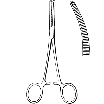 Merit Rochester-Ochsner Forceps 7 1-4" - 97-525