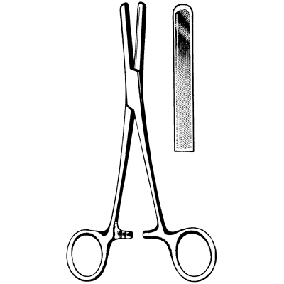 Merit Presbyterian Tubing Forceps 6 1-2" - 97-592