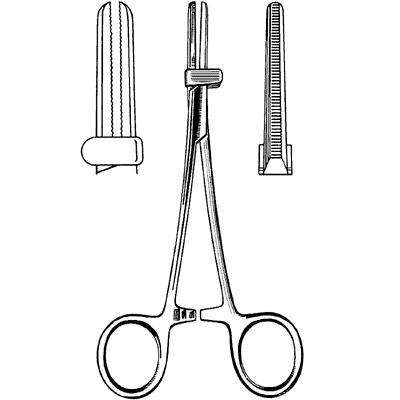 Merit Vorse Tubing Forceps 6" - 97-598