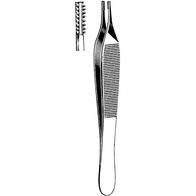 Merit Adson-Brown Tissue Forceps 4 3-4" - 97-603
