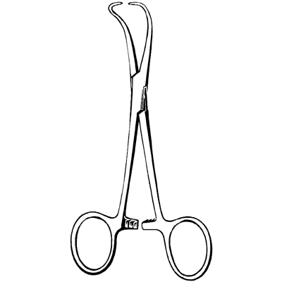 Merit Backhaus Towel Forceps 3 1-2" - 97-606