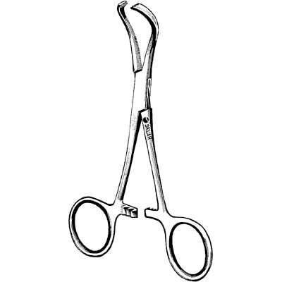 Merit Lorna Towel Forceps 5 1-4" - 97-635