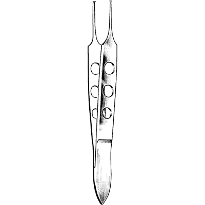 Merit Bishop-Harmon Forceps 3 1-2" - 97-764