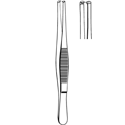 Merit Tissue Forceps 5 1-2" - 97-769