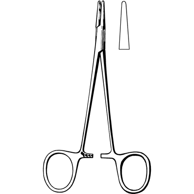 Merit Halsey Needle Holder 5" - 97-810