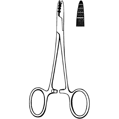 Merit Abbey Needle Holder 5" - 97-894