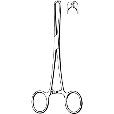 Merit Allis Tissue Forceps 6" - 97-930