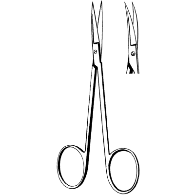 Merit Iris Scissors 4 1-2" - 98-109