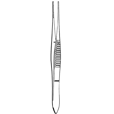 Merit Iris Dressing Forceps 4" - 98-123