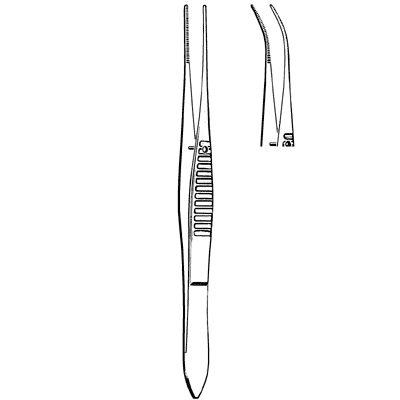 Merit Iris Dressing Forceps 4" - 98-129