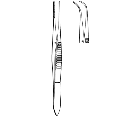 Merit Iris Dressing Forceps 4" - 98-135