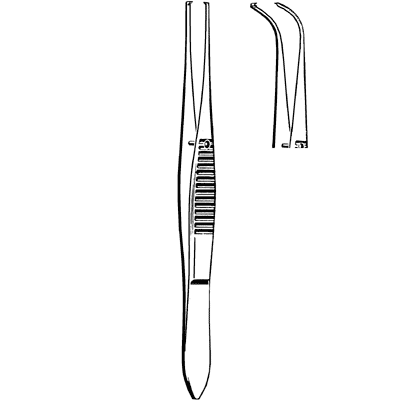 Merit Iris Tissue Forceps 4" - 98-151