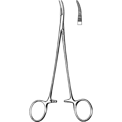 Jacobs Hemostatic Forceps 7" - 98-2070