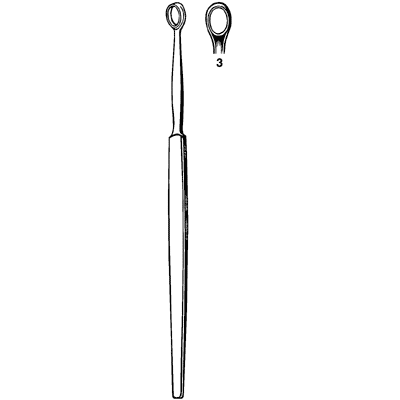 Merit Fox Dermal Curette #3 - 98-415