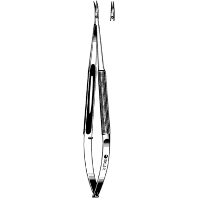 Micro Surgery Scissors 7 1-8" - 98-7816