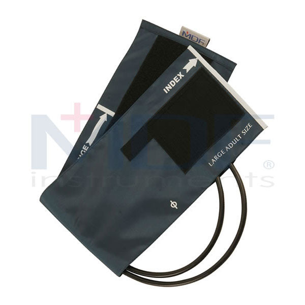 Blood Pressure Cuff Large Adult Double Tube - Sleek (Grey)