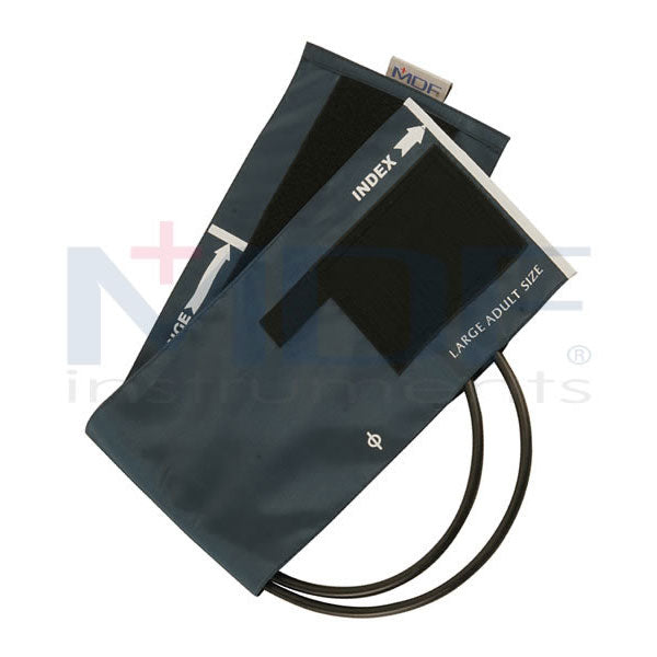 Blood Pressure Cuff Large Adult Single Tube - Noir Noir (Black)