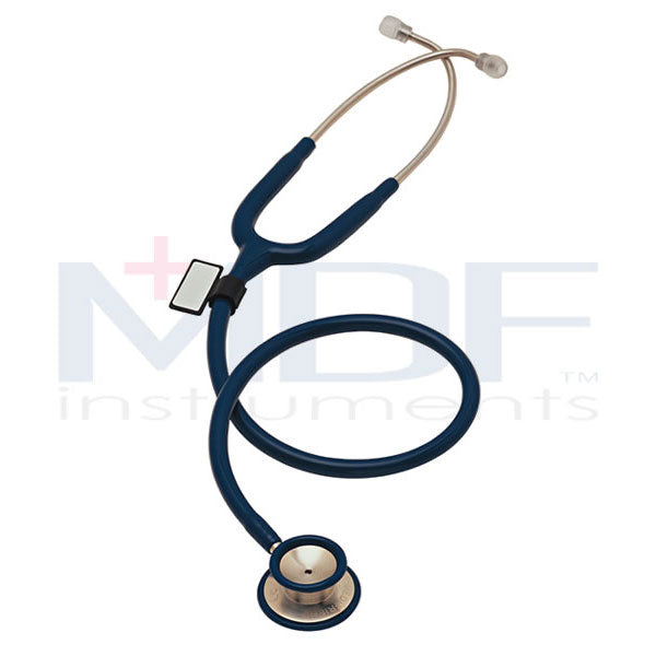 MD One Stainless Steel Dual Head Stethoscope - S.Swell (Azure Blue)