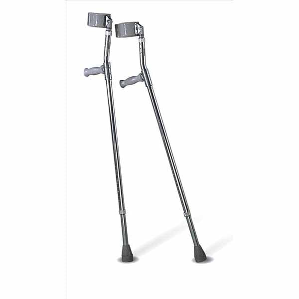 Medline Crutch XL Super Replacement Tip, Gray (MDS80265W)