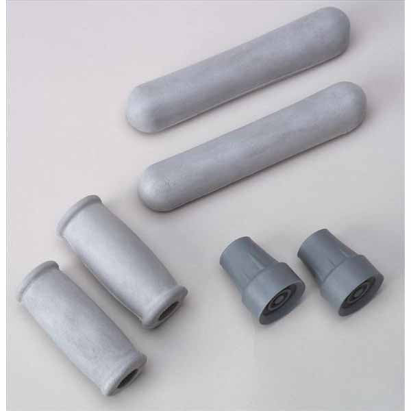 Medline Crutch Foam Hand Grip, Gray (MDS80268W)