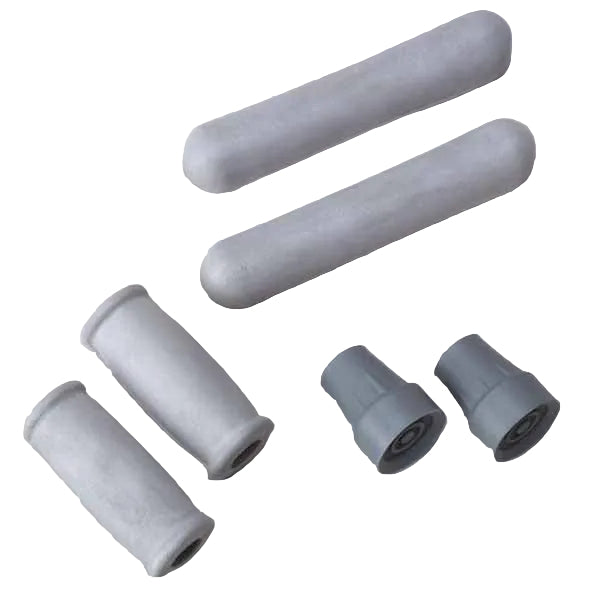 Medline Crutch Foam Hand Grip, Gray (MDS80268W)