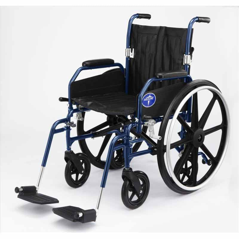 Medline Excel Hybrid 2 Transport Wheelchair Chairs (MDS806250NH2)