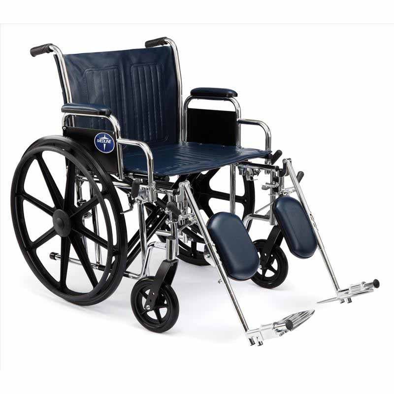 Medline Excel Extra-Wide Wheelchairs (MDS806900) - Online Medical