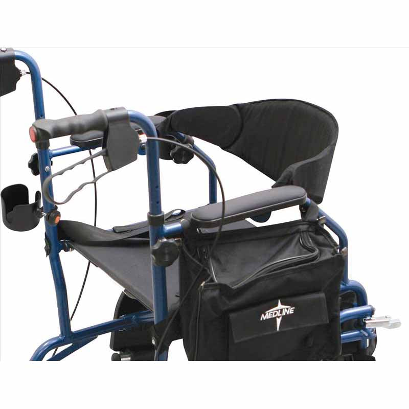 Medline Combination Rollator/Transport Chair (MDS808200TR)