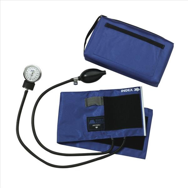 Medline Compli-Mates Aneroid Sphygmomanometers, Navy (MDS9106)