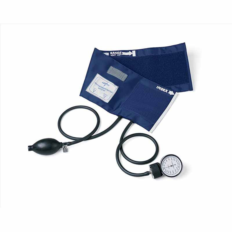 Medline PVC Handheld Aneroid Sphygmomanometers, Black (MDS9380)