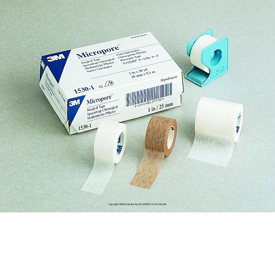 3M Surgical Tape 1530-1 - Micropore - 1x10yd