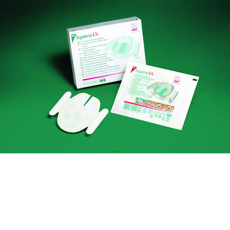 transparent film dressing 3M Tegaderm Dressing: Application and Removal Video MMM1655 - 3M Tegaderm IV
