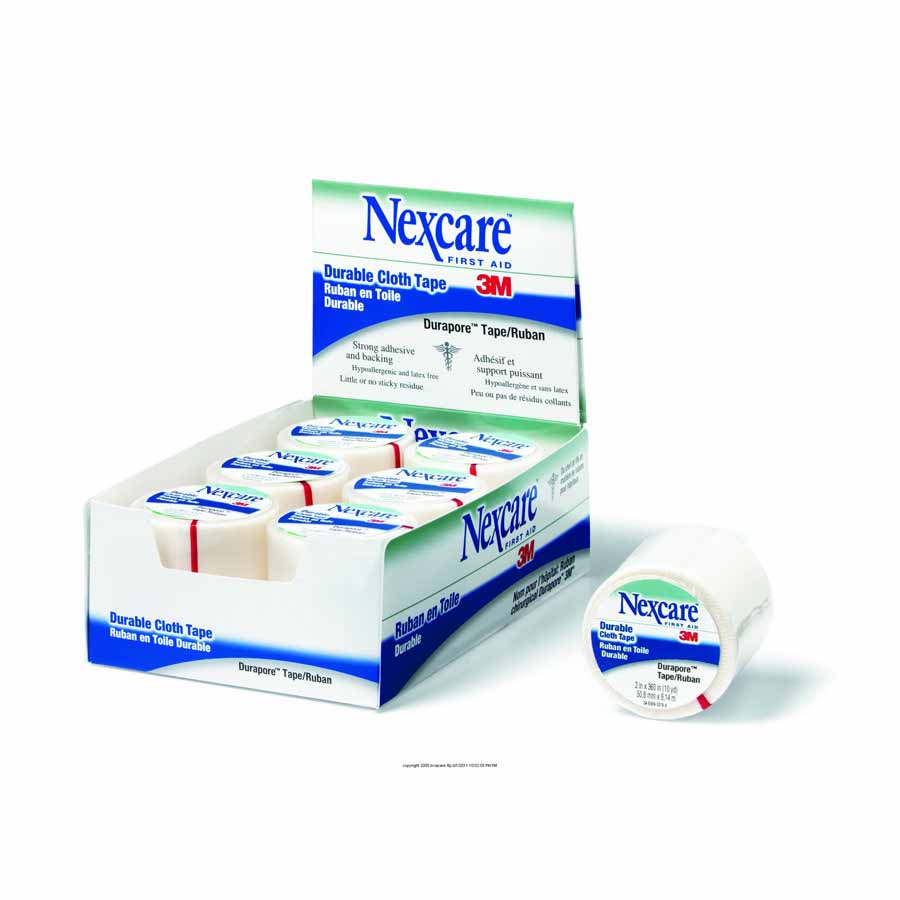 3M Durapore™ Silk-Like Cloth First Aid Surgical Tape